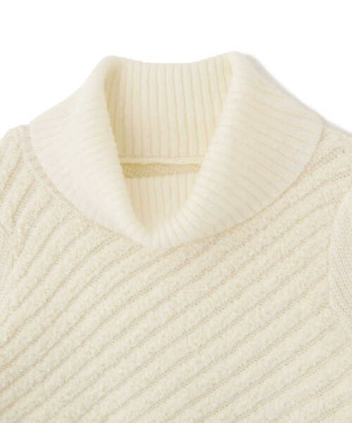 PROPORTION BODY DRESSING(プロポーションボディドレッシング)の「パイルニットプルオーバー / 1211270113(ニット/セーター・レディース・パープル/ホワイト系その他・FREE)」の19枚目の写真