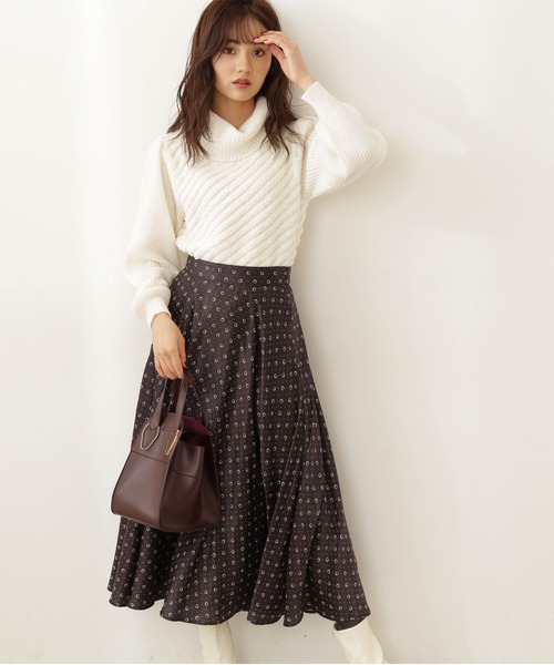 PROPORTION BODY DRESSING(プロポーションボディドレッシング)の「パイルニットプルオーバー / 1211270113(ニット/セーター・レディース・パープル/ホワイト系その他・FREE)」の10枚目の写真