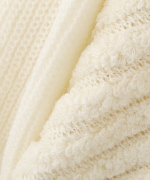 PROPORTION BODY DRESSING(プロポーションボディドレッシング)の「パイルニットプルオーバー / 1211270113(ニット/セーター・レディース・パープル/ホワイト系その他・FREE)」の3枚目の写真