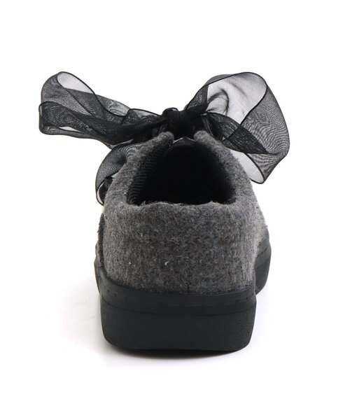 BREEZE（ブリーズ）の「2WAYリボンシューレーススリッポン（スリッポン・キッズ・ブラック/グレー・17/15 /16/14/19/18）」の11枚目の写真