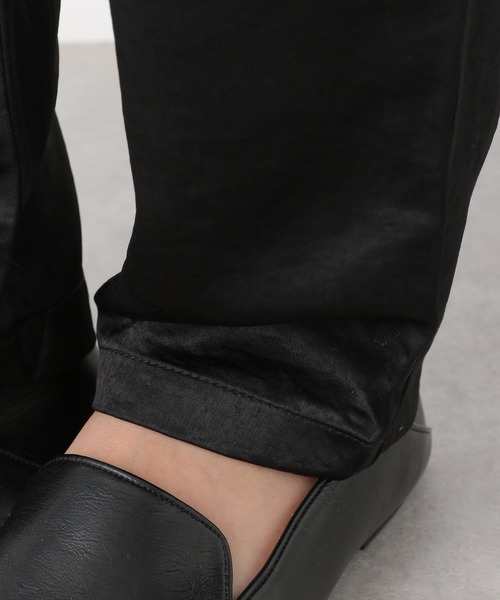 LEPSIM(レプシィム)の「サテンイージーパンツ 216719(その他パンツ・レディース・ブラック/ブラウン・LARGE/MEDIUM)」の11枚目の写真