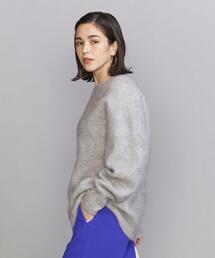 BEAUTY&YOUTH UNITED ARROWS | BY アルパカ×ウールミックス クルーネックニット プルオーバー(ニット/セーター)