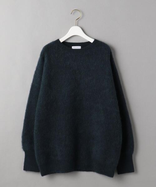 BEAUTY&YOUTH UNITED ARROWS(ビューティーアンドユースユナイテッドアローズ)の「BY アルパカ×ウールミックス クルーネックニット プルオーバー(ニット/セーター・レディース・ライトグレー/ネイビー/ライトピンク・FREE)」の15枚目の写真