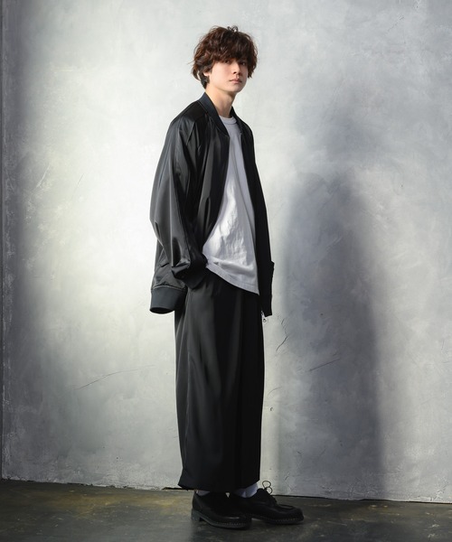 KUUUPY（クーピー）の「Jacquard MA-1 Blouson - ジャカードMA-1ブルゾン（MA-1・メンズ・ブラック・SMALL/MEDIUM/LARGE）」の20枚目の写真