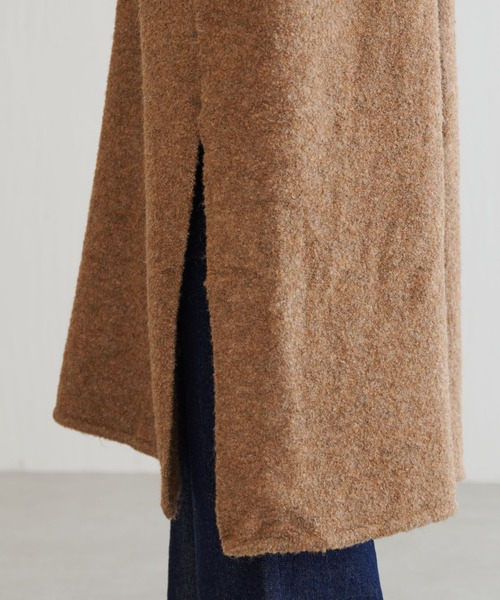 BONbazaar（ボンバザール）の「ツィードブークレーガウン（カーディガン/ボレロ・レディース・ベージュ/ダークブラウン・FREE）」の21枚目の写真