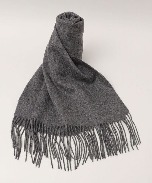 SHIPS（シップス）の「【WEB限定】SHIPS: ウール ベーシック ビッグ マフラー（マフラー・メンズ・ネイビー/グレー・ONE SIZE）」の10枚目の写真