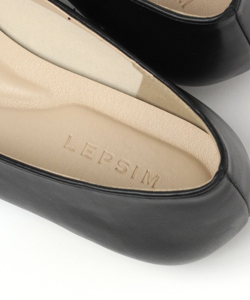 LEPSIM（レプシィム）の「キレイめフラットパンプス　258021（パンプス・レディース・ブラック/グレイッシュベージュ/アイボリー・SMALL/MEDIUM/LARGE/LL）」の9枚目の写真
