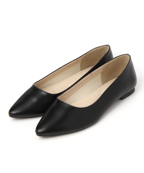 LEPSIM（レプシィム）の「キレイめフラットパンプス　258021（パンプス・レディース・ブラック/グレイッシュベージュ/アイボリー・SMALL/MEDIUM/LARGE/LL）」の19枚目の写真