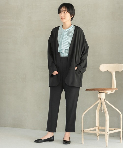 LEPSIM（レプシィム）の「キレイめフラットパンプス　258021（パンプス・レディース・ブラック/グレイッシュベージュ/アイボリー・SMALL/MEDIUM/LARGE/LL）」の21枚目の写真