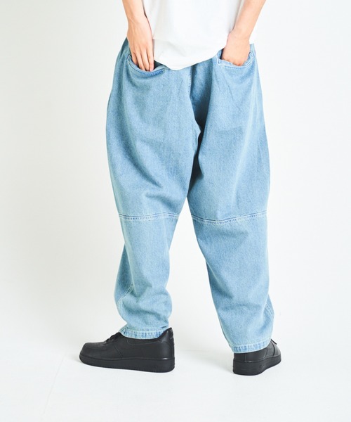 JACKROSE（ジャックローズ）の「JE デニムバルーンパンツ（デニムパンツ・メンズ・サックスブルー/インディゴブルー・M/L）」の10枚目の写真