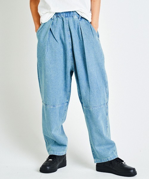 JACKROSE（ジャックローズ）の「JE デニムバルーンパンツ（デニムパンツ・メンズ・サックスブルー/インディゴブルー・M/L）」の13枚目の写真