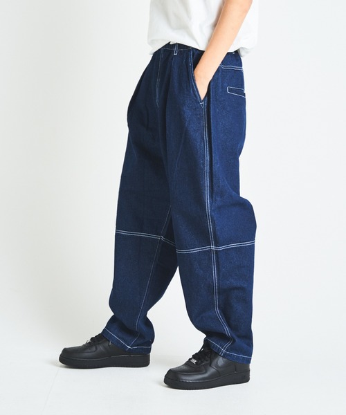 JACKROSE（ジャックローズ）の「JE デニムバルーンパンツ（デニムパンツ・メンズ・サックスブルー/インディゴブルー・M/L）」の22枚目の写真