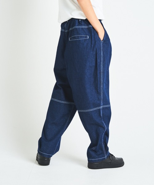 JACKROSE（ジャックローズ）の「JE デニムバルーンパンツ（デニムパンツ・メンズ・サックスブルー/インディゴブルー・M/L）」の5枚目の写真