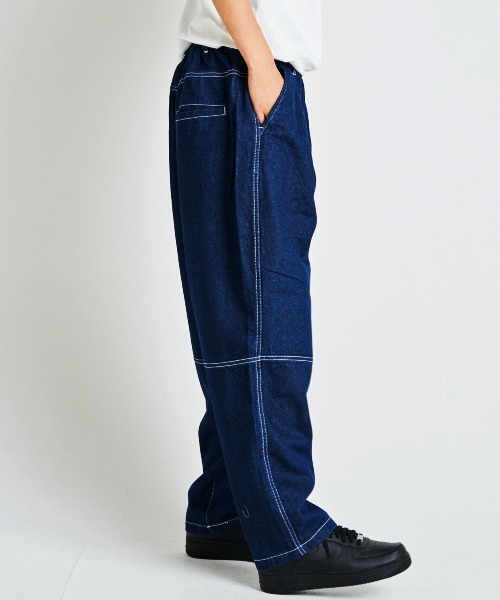 JACKROSE（ジャックローズ）の「JE デニムバルーンパンツ（デニムパンツ・メンズ・サックスブルー/インディゴブルー・M/L）」の6枚目の写真