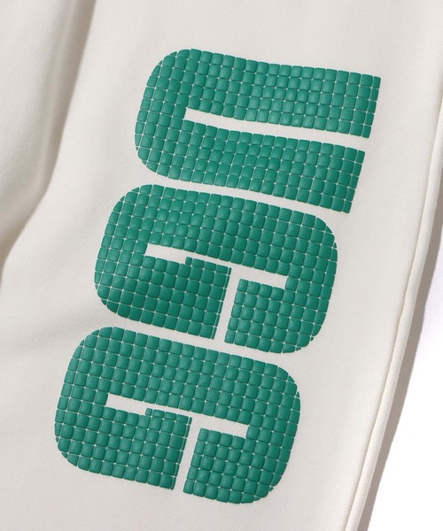 UGG（アグ）の「UGG@mos カラー発泡ロゴ スウェットパンツ / アグ カラーハッポウロゴ スウェットパンツ（スウェットパンツ・レディース・グレー/イエロー/ホワイト・XL/M/L）」の14枚目の写真