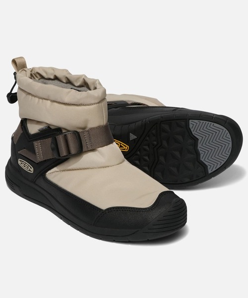 KEEN(キーン)の「HOODROMEO WP / フッドロメオ ウォータープルーフ / メンズ ブーツ 防水(ブーツ・メンズ・オフホワイト・25.5cm/26cm/26.5cm/27cm/27.5cm/28cm/25cm/28.5cm/29cm)」の3枚目の写真