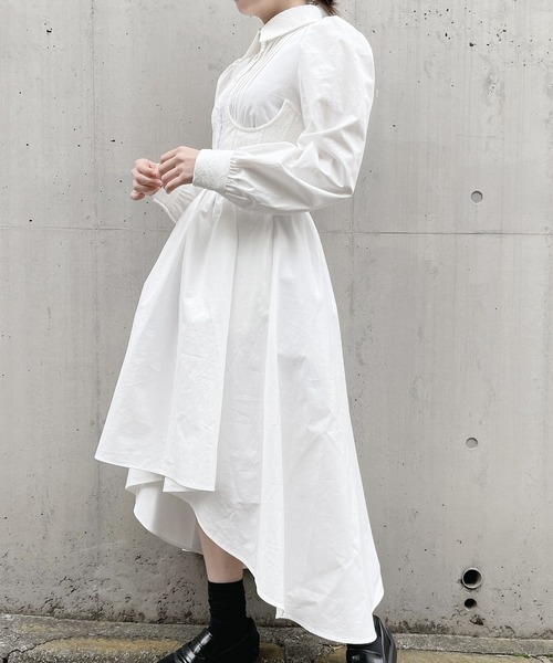 PAIN（ペイン）の「2WAYコルセットシャツドレス（ワンピース）」 - WEAR