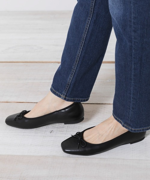 URBAN RESEARCH Sonny Label（アーバンリサーチサニーレーベル）の「コンフォートバレエシューズ（バレエシューズ・レディース・ベージュ系その他/ブラウン/ブラック/ブルー・23/24/23.5/24.5）」の6枚目の写真