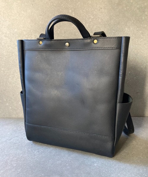 TIDEWAY（タイドウェイ）の「50/50 2WAY RUCK（バックパック/リュック・メンズ・ブラック/その他/チョコ・FREE）」の2枚目の写真