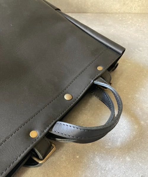 TIDEWAY（タイドウェイ）の「50/50 2WAY RUCK（バックパック/リュック・メンズ・ブラック/その他/チョコ・FREE）」の5枚目の写真