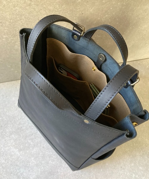 TIDEWAY（タイドウェイ）の「50/50 2WAY RUCK（バックパック/リュック・メンズ・ブラック/その他/チョコ・FREE）」の6枚目の写真