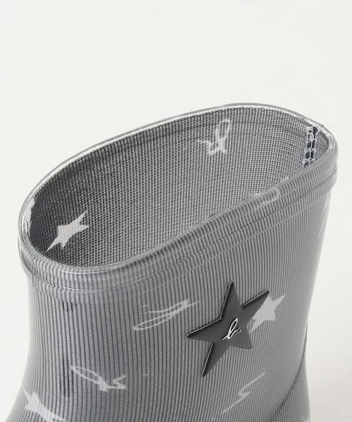 agnes b.（アニエスベー）の「AB65 L SHOES ベビー アイコンプリント レインブーツ（レインシューズ・キッズ・ブラック・23/24/22）」の5枚目の写真