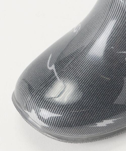 agnes b.（アニエスベー）の「AB65 L SHOES ベビー アイコンプリント レインブーツ（レインシューズ・キッズ・ブラック・23/24/22）」の6枚目の写真