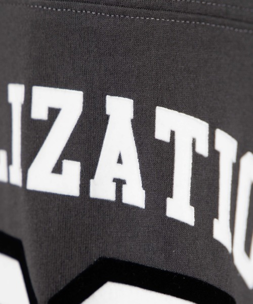 WEGO(ウィゴー)の「WEGO/ヘビーウエイト フットボールBIGロンT(Tシャツ/カットソー・メンズ・スミクロ/オートミール・MEDIUM/LARGE)」の9枚目の写真