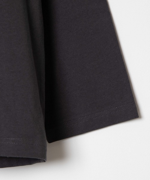 WEGO(ウィゴー)の「WEGO/ヘビーウエイト フットボールBIGロンT(Tシャツ/カットソー・メンズ・スミクロ/オートミール・MEDIUM/LARGE)」の11枚目の写真