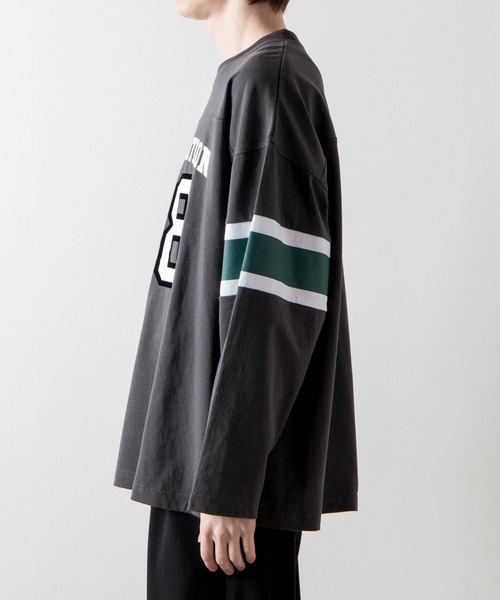 WEGO（ウィゴー）の「WEGO/ヘビーウエイト フットボールBIGロンT（T