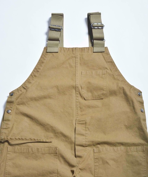 makerhood（メーカーフッド）の「【直営店限定】ファーマーサロペット（サロペット/オーバーオール・メンズ・ベージュ/オリーブ・SMALL/MEDIUM/X-SMALL/LARGE）」の17枚目の写真