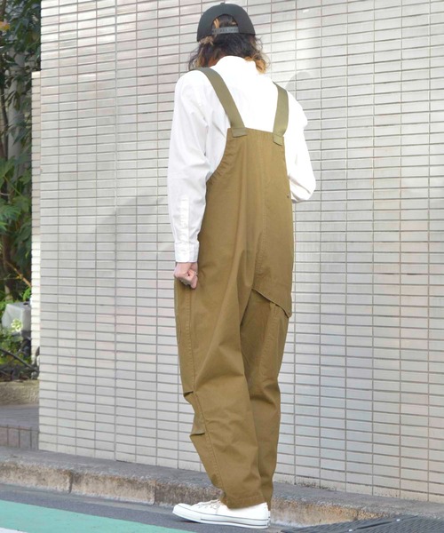 makerhood（メーカーフッド）の「【直営店限定】ファーマーサロペット