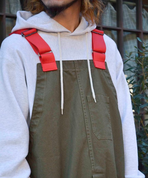 makerhood（メーカーフッド）の「【直営店限定】ファーマーサロペット（サロペット/オーバーオール・メンズ・ベージュ/オリーブ・SMALL/MEDIUM/X-SMALL/LARGE）」の10枚目の写真