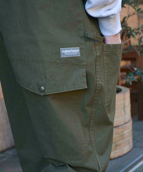 makerhood（メーカーフッド）の「【直営店限定】ファーマーサロペット