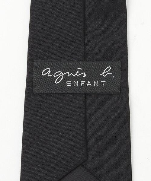 agnes b.(アニエスベー)の「【Outlet】SF74 E CRAVATE キッズ エトワール&b.モチーフネクタイ(ネクタイ・キッズ・ブラック・FREE)」の5枚目の写真