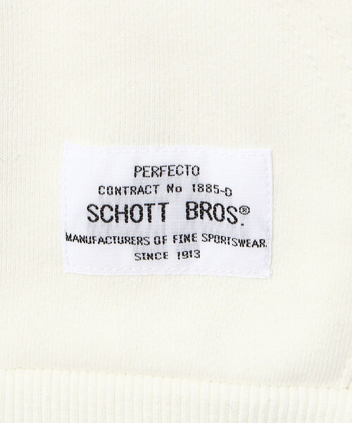 schott（ショット）の「Schott/ショット/MESSAGE GRAPHIC HOODIE/メッセージ グラフィック フーディー（パーカー・メンズ・ホワイト/ターコイズブルー/ブラック・LARGE/MEDIUM/X-LARGE/XX-LARGE）」の13枚目の写真