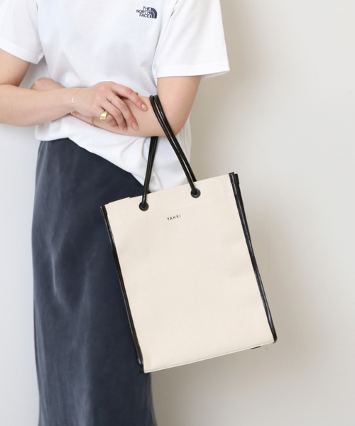 SLOBE IENA（スローブイエナ）の「【YAHKI /ヤーキ】 CANVAS トートバッグ◆（トートバッグ・レディース・ナチュラル・FREE）」の14枚目の写真