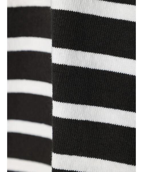 CRAFT STANDARD BOUTIQUE（クラフトスタンダードブティック）の「ヘビーウェイトバスクボーダーL/S-TEE　＊（Tシャツ/カットソー・メンズ・チャコールグレー/オフホワイト/ブルー・M/L）」の12枚目の写真