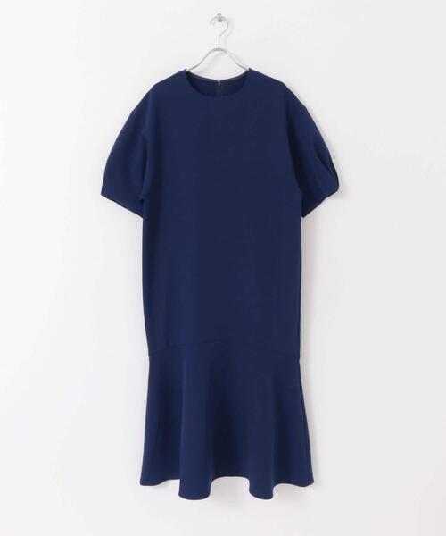 SENSE OF PLACE by URBAN RESEARCH（センスオブプレイスバイアーバンリサーチ）の「コクーンスリーブマーメイドワンピース（ワンピース・レディース・ブラック/ブルー/ライトベージュ・ONE）」の9枚目の写真