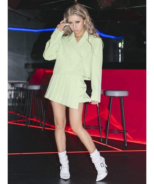 EGOIST（エゴイスト）の「カラーショートダブルジャケット（テーラード