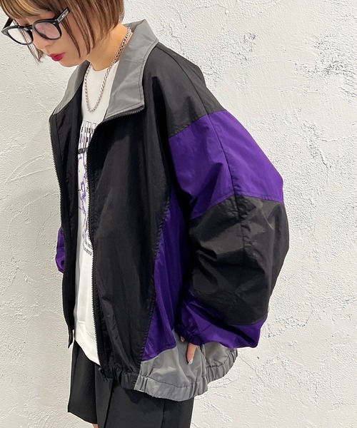apres jour mignon(アプレジュールミニョン)の「ナイロンブルゾン【ZOZOTOWN限定アイテム】(ブルゾン・レディース・ホワイト系その他/ブラック系その他・X-LARGE/フリー)」の13枚目の写真
