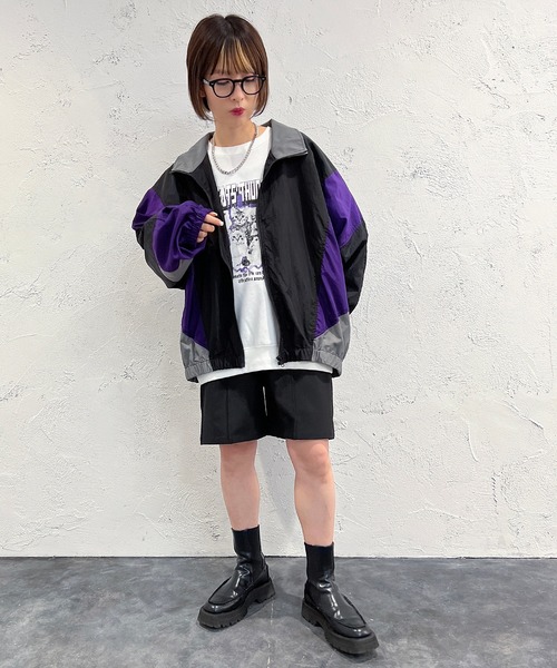 apres jour mignon(アプレジュールミニョン)の「ナイロンブルゾン【ZOZOTOWN限定アイテム】(ブルゾン・レディース・ホワイト系その他/ブラック系その他・X-LARGE/フリー)」の17枚目の写真