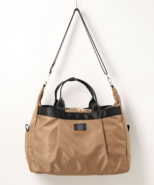 ALTROSE（アルトローズ）の「撥水ナイロン　2WAYトラヘ゛ルボストン（ボストンバッグ・レディース・ブラック/ベージュ/ネイビー・FREE）」の21枚目の写真