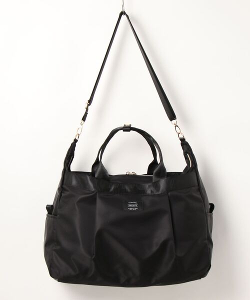 ALTROSE（アルトローズ）の「撥水ナイロン　2WAYトラヘ゛ルボストン（ボストンバッグ・レディース・ブラック/ベージュ/ネイビー・FREE）」の22枚目の写真