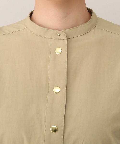 UNTITLED（アンタイトル）の「◆ダフネオーバークロスワンピース【洗える】（ワンピース・レディース・ネイビー/サンドベージュ・01/44/03/02/48/00/04）」の7枚目の写真