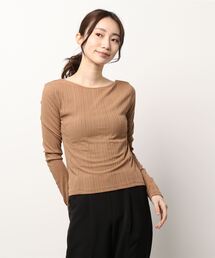 mona Belinda | バック魅せコンパクトカットソー(Tシャツ/カットソー)