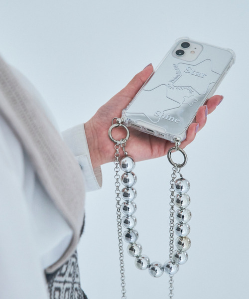 Macaroni マカロニ シルバーボールストラップ付き ミラー スマホケース Iphone12 12pro 13 13pro スマホケース カバー Macaroni Edge マカロニエッジ のファッション通販 Zozotown Macaroni マカロニ シルバーボールストラップ付き ミラー スマホケース Iphone12 12pro 13 13pro スマホケース カバー Macaroni Edge マカロニエッジ のファッション通販 Zozotown