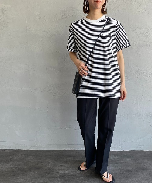 SPORTMAXパフスリーブ コットン ジャージー Tシャツ SPORTMAXパフスリーブ コットン ジャージー Tシャツ