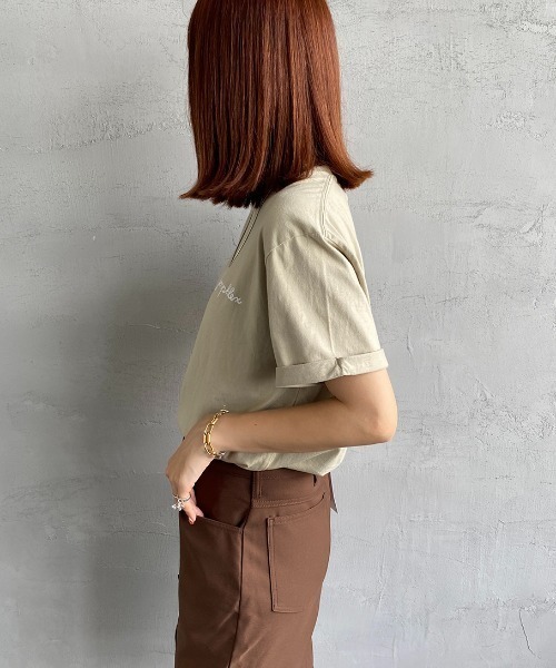 SPORTMAXパフスリーブ コットン ジャージー Tシャツ SPORTMAXパフスリーブ コットン ジャージー Tシャツ