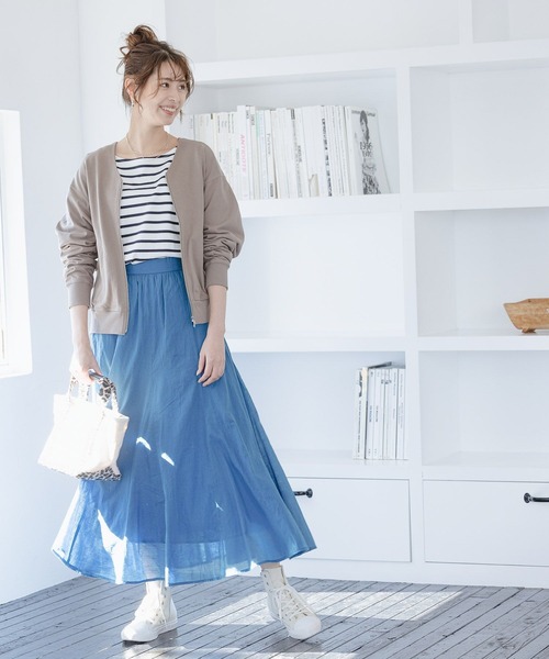 BAYFLOW(ベイフロー)の「Vネックカットブルゾン(ブルゾン・レディース・ブラック/ブルー/モカ/アイボリー・SMALL/MEDIUM)」の13枚目の写真